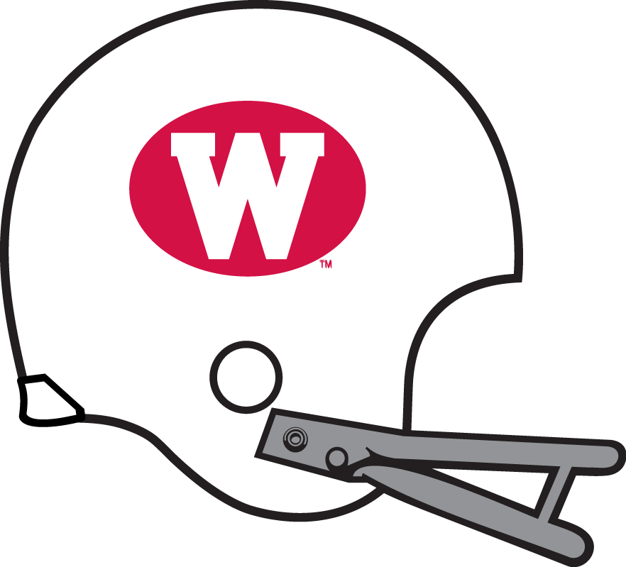 Wisconsin Badgers 1970-1971 Helmet Logo diy iron on heat transfer